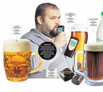 Как правильно пить безалкогольное пиво за рулем?